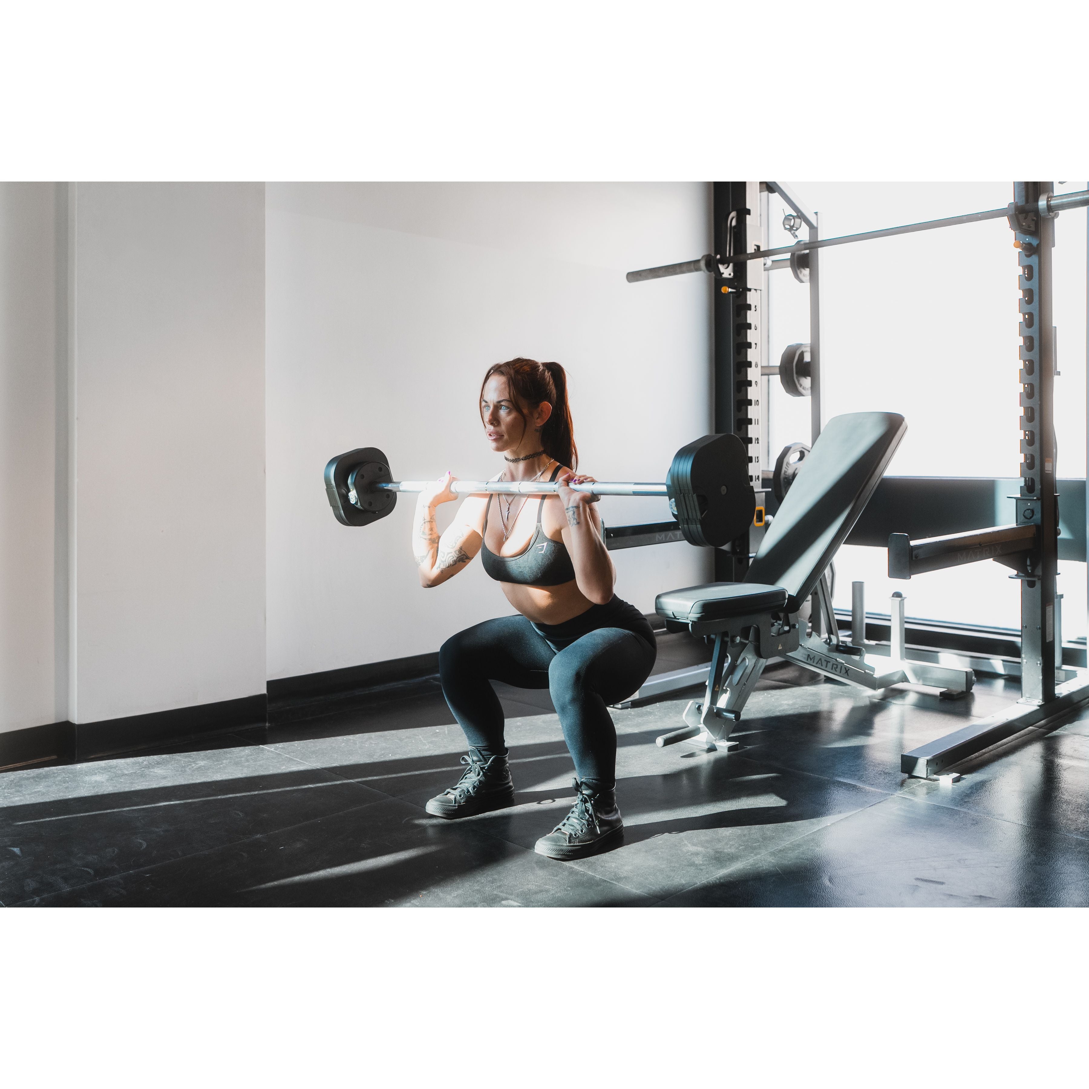 MX125 EVO Rapid Change Adjustable Barbell / Curl Bar System (30 lbs to 125 lbs)