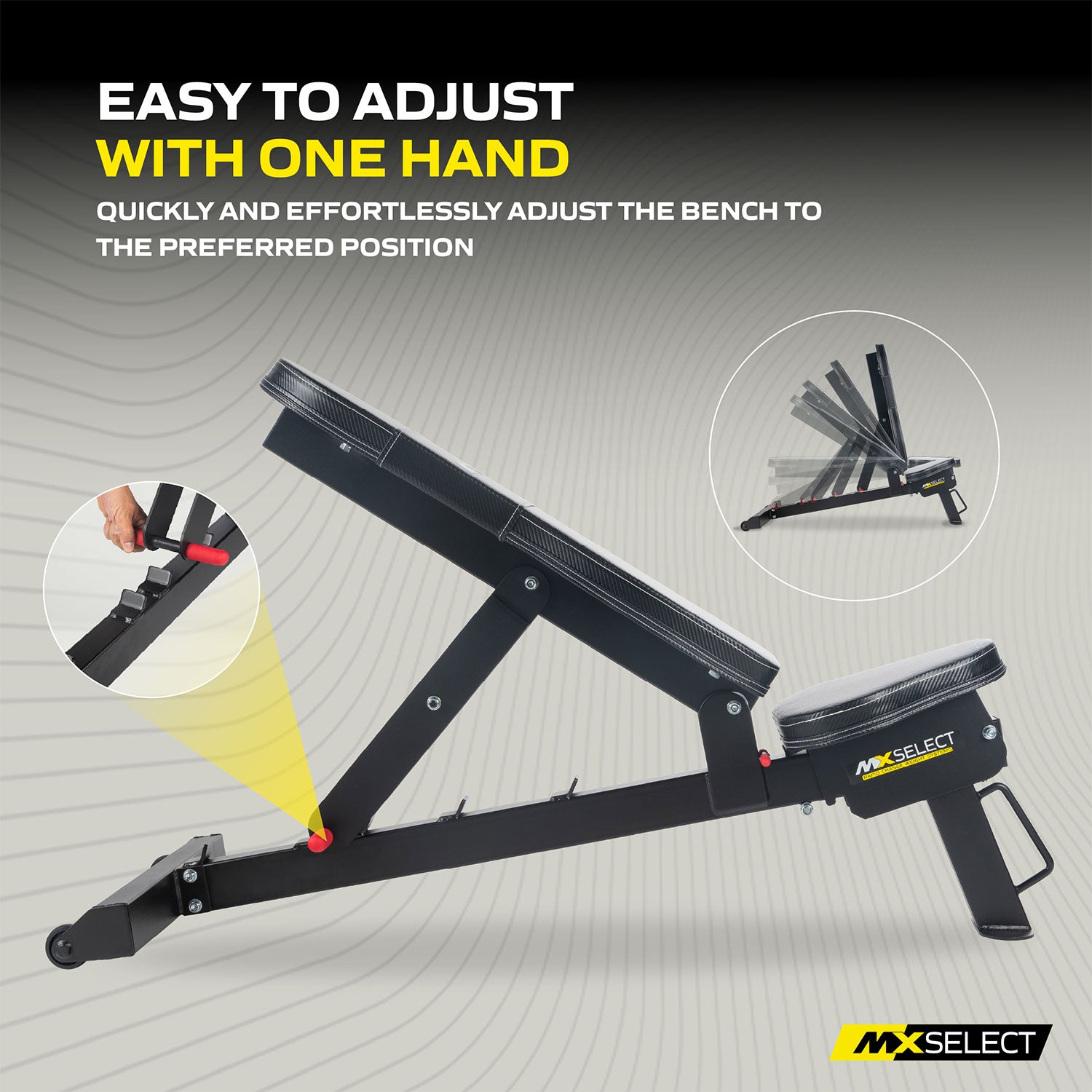 MX Select Adjustable Training Bench