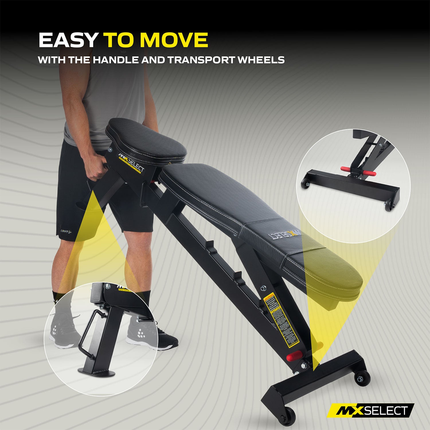 MX Select Adjustable Training Bench