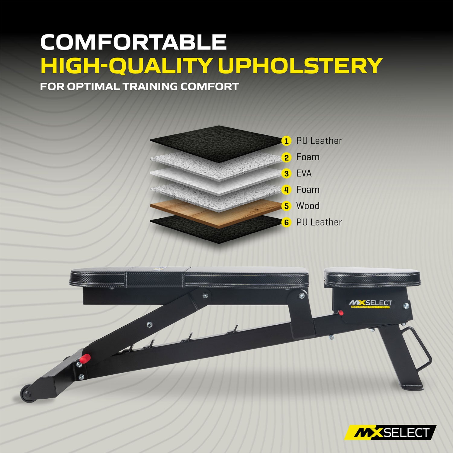 MX Select Adjustable Training Bench