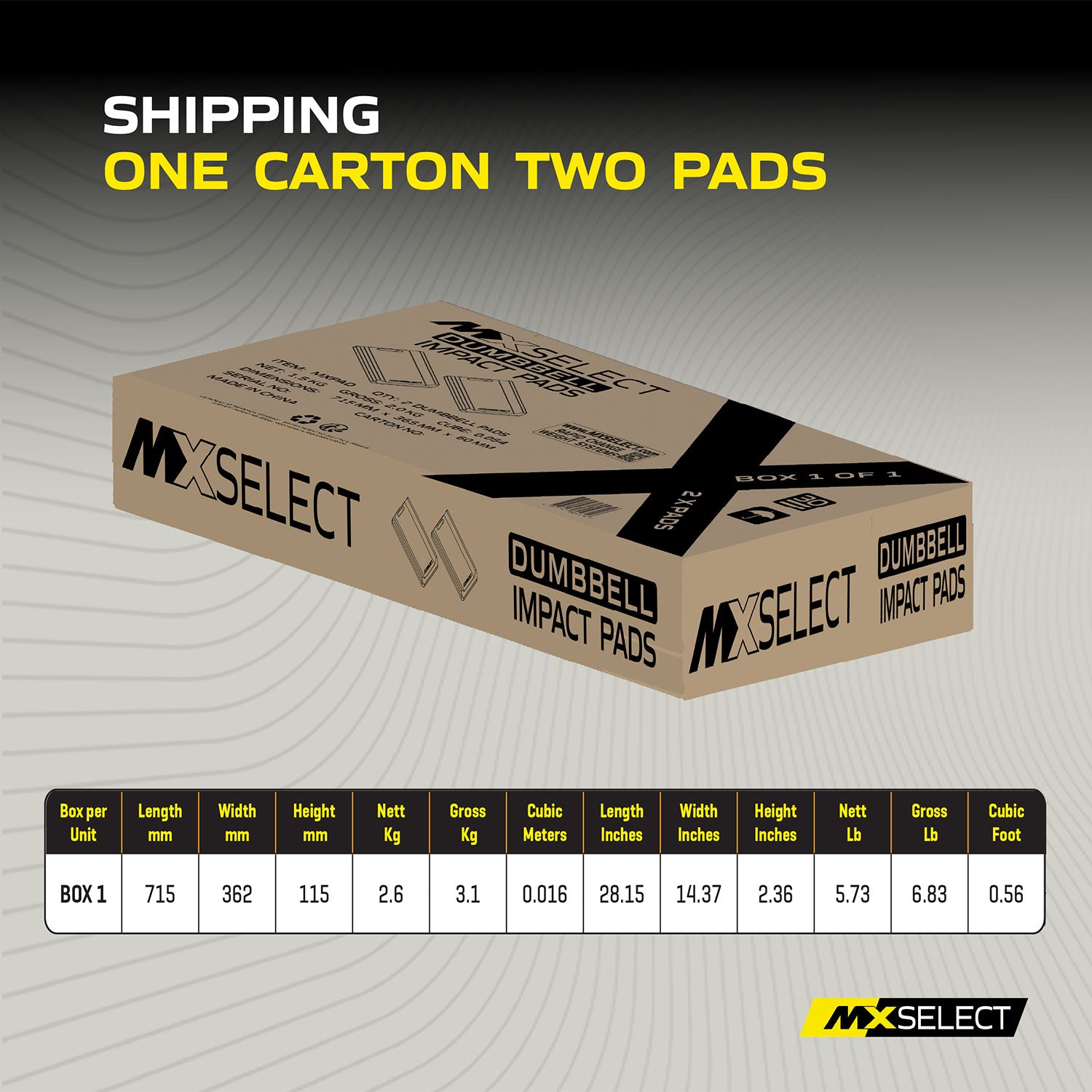 MX Select Impact Pads - Pair
