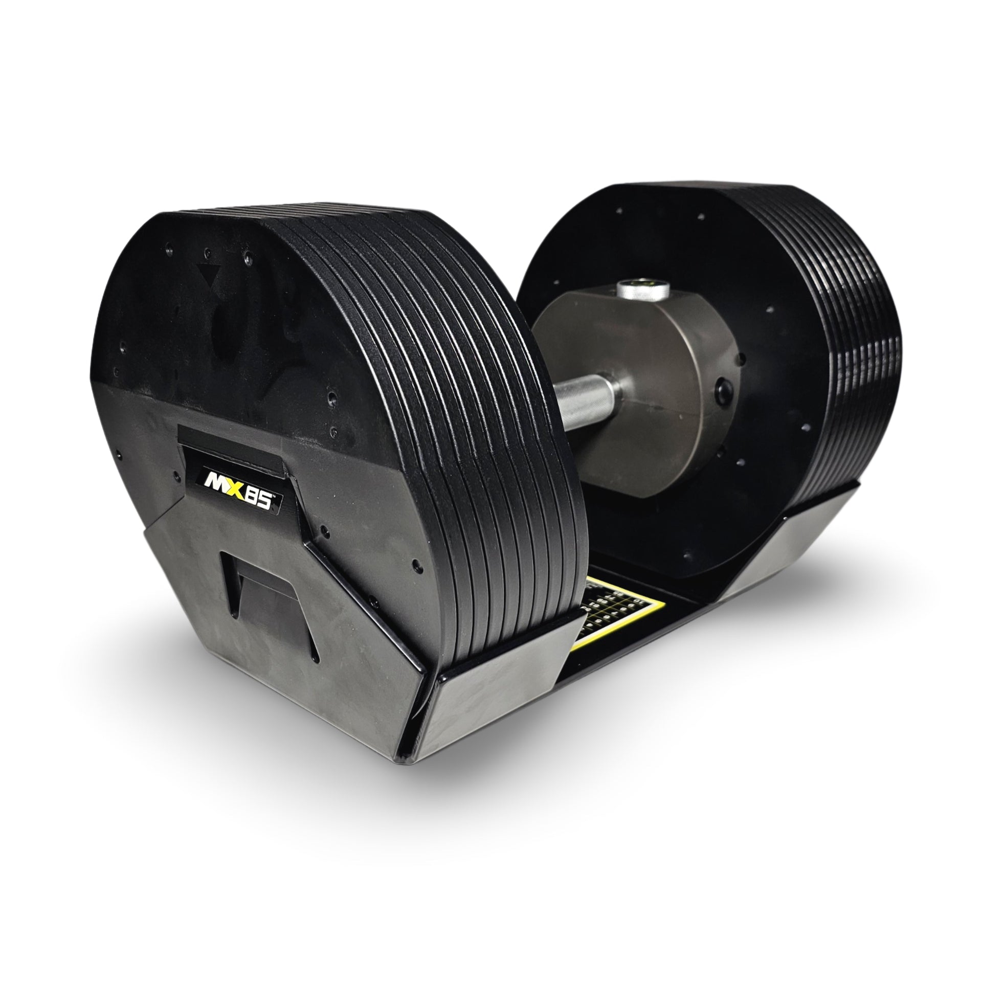 mx85 adjustable dumbbell knurled handle dial