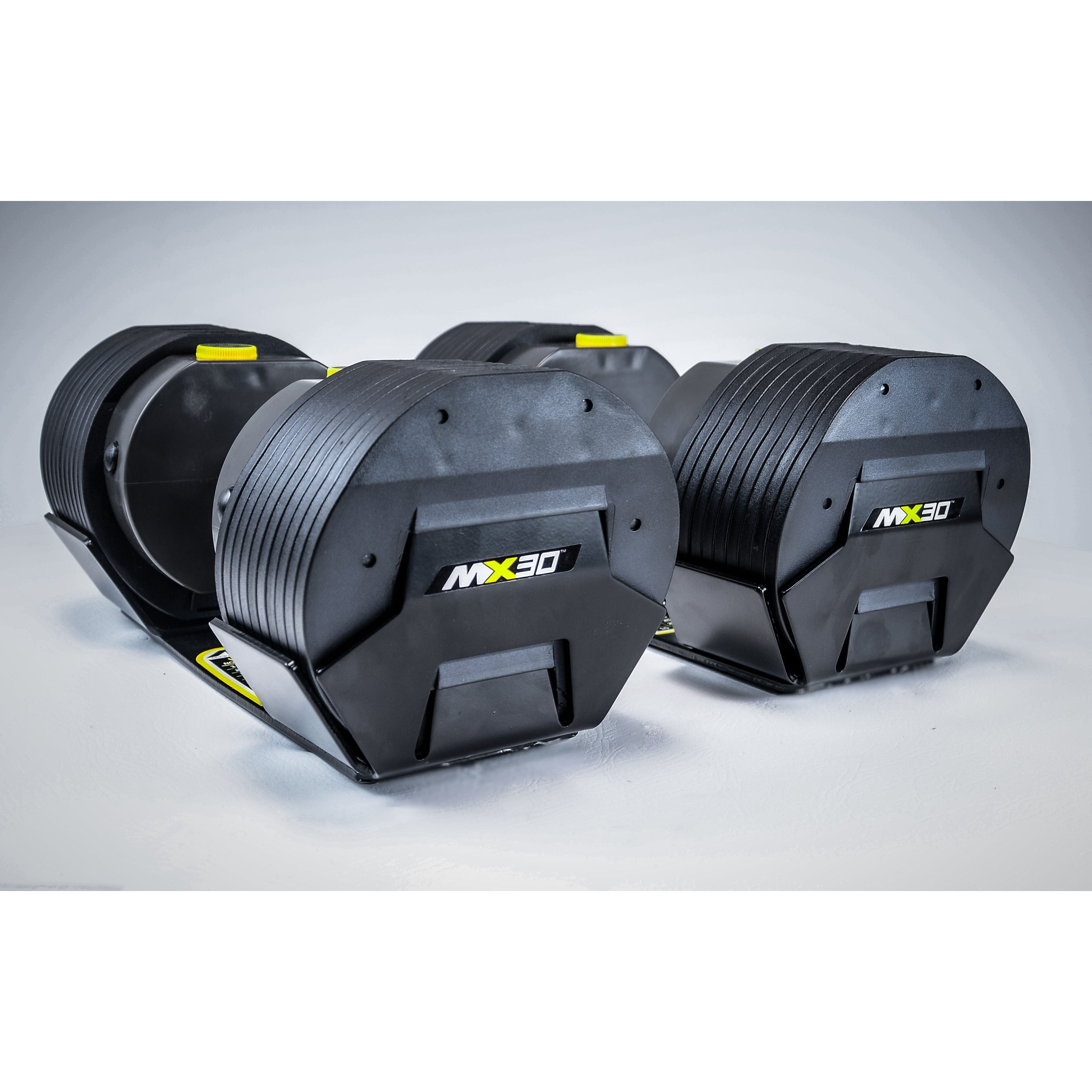 MX30 Rapid Change Adjustable Dumbbells (7.5 lbs to 30lbs) (Pair)