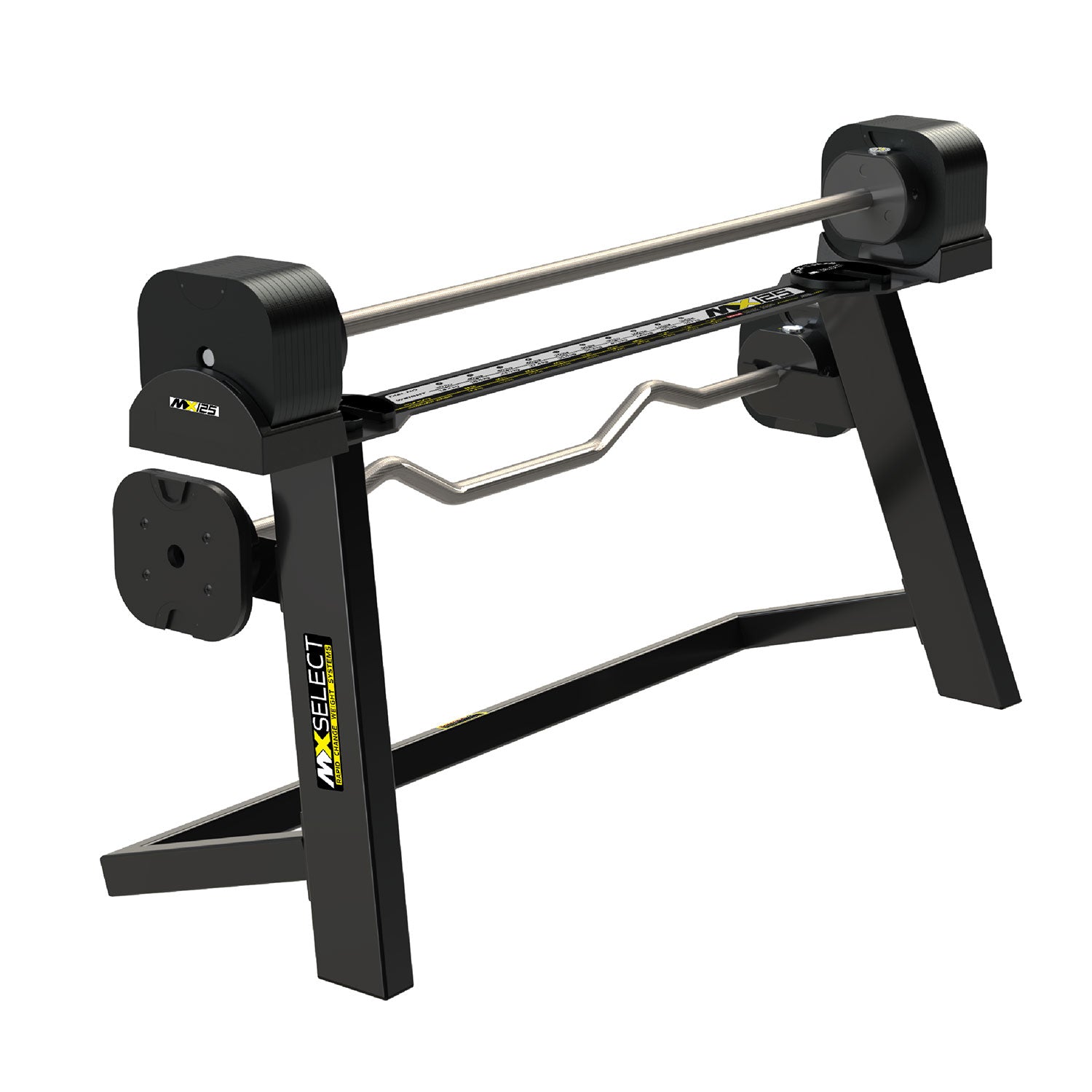 *PRE ORDER* MX125 EVO Rapid Change Adjustable Barbell / Curl Bar System (30 lbs to 125 lbs) *SHIPS OCTOBER 2025