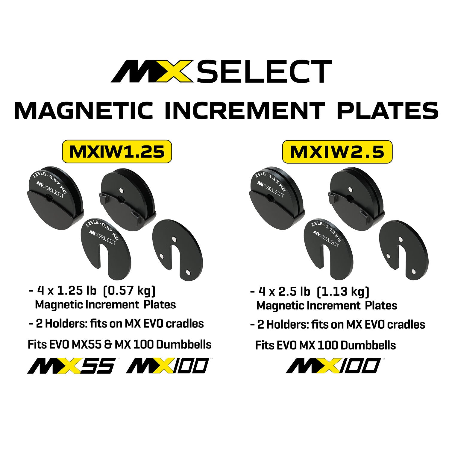 MX EVO MICRO WEIGHT PLATE UPGRADE