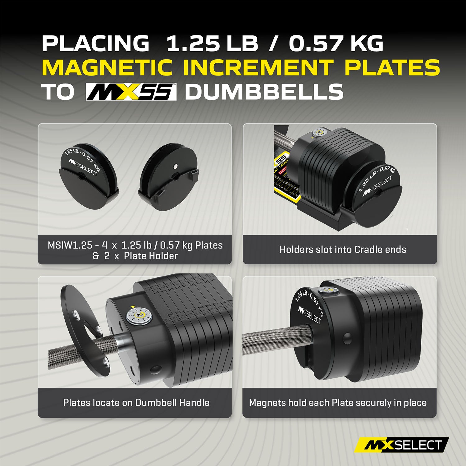 MX EVO MICRO WEIGHT PLATE UPGRADE