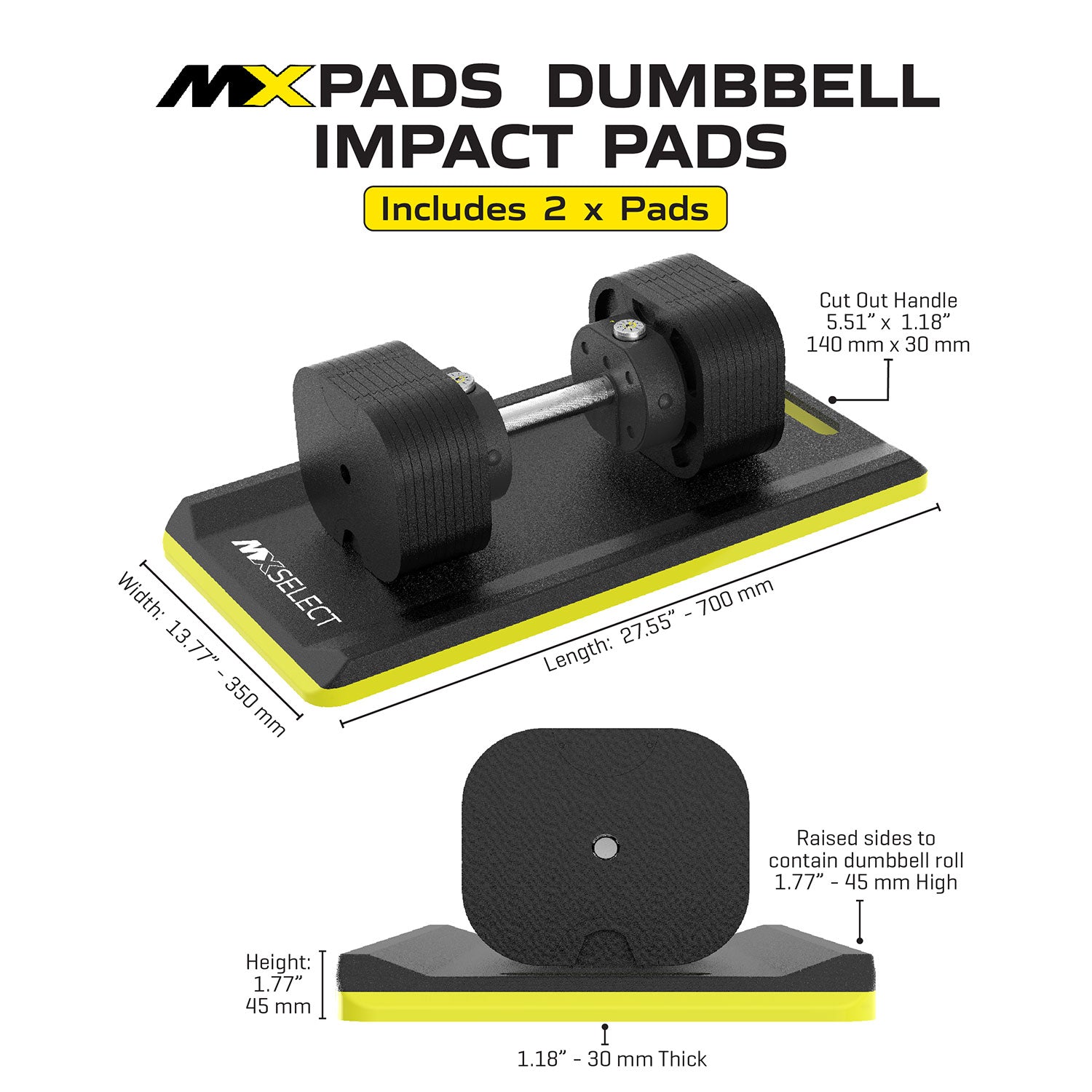 MX Select Impact Pads - Pair