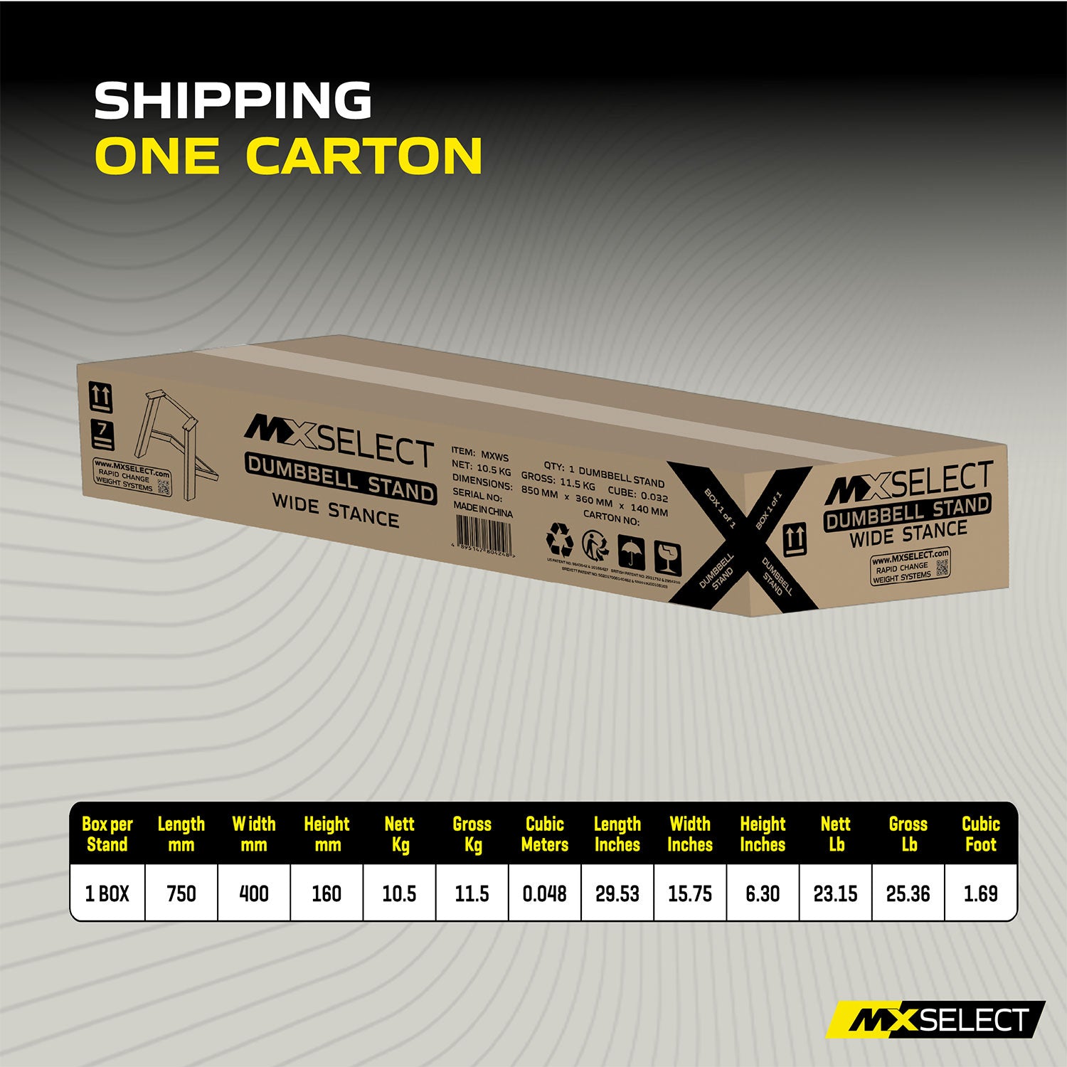 * Pre Order * MX Select EVO Dumbbell Stand * Ships October 2025*